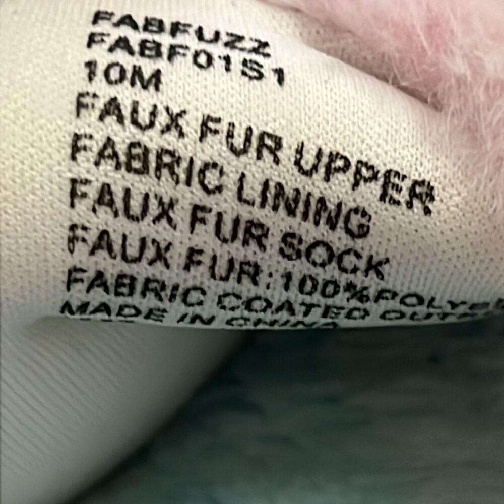 Steve Madden Fabfuzz Multi Color Faux Fur Slipper… - image 6